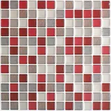 HyFanStr 3D fliesenaufkleber küche, Selbstklebende 3D mosaik fliesenaufkleber Bad Fliesendekor Aufkleber 23.6X23.6cm (4er Pack)