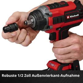Einhell Professional IMPAXXO 18/450 (1x4,0Ah) Power X-Change (18 V, 450 Nm, Brushless, Außenvierkant-Aufnahme, inkl. 4 Ah Akk...