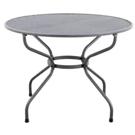 MWH Das Original Verso Gartentisch Ø 105 x 74 cm eisengrau