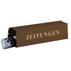 Zeitungsbox 808 kupferfarbig