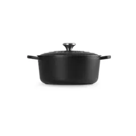 Le Creuset Signature Bräter 26 cm rund schwarz