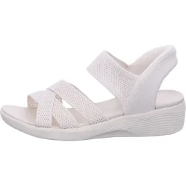 SKECHERS 163524 OFWT ARYA - COOLING OFF Weiß Sandal Gr. 40