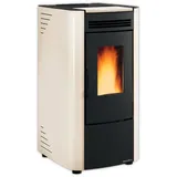 Extraflame belüfteter Pelletofen | KETTY 5.0 | 6,5 kW | Elfenbein