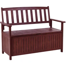 Beliani Sovana 120 x 60 x 91 cm Mahagonibraun