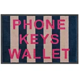 Giftcompany Washables 75 x 50 cm Blau/Beige