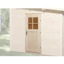 Weka Zusatztür für Gartenhäuser 97 x 182 cm Beige