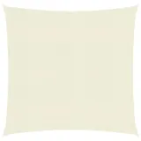 vidaXL Sonnensegel 160 g/m2 Creme 4x4 m HDPE