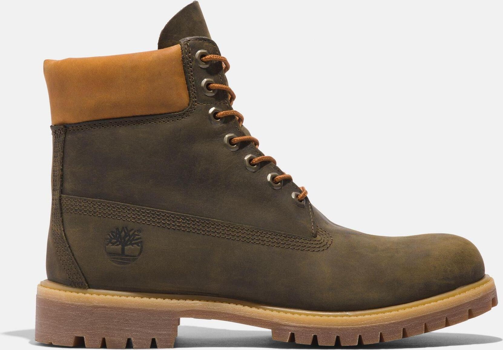 Timberland Mens 6 Inch Premium Boot military olive 11 Wide Fit