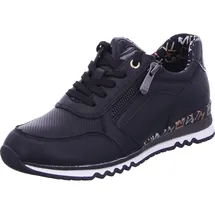 Marco Tozzi Damen Sneaker Low Schwarz 40