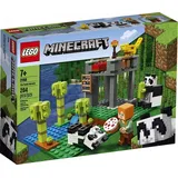 LEGO 21158 Minecraft Der Panda-Kindergarten, Bauset mit Alex und Tierfiguren, Spielzeuge für Mädchen und Jungen ab 5 Jahren