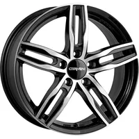 CARMANI 14 Paul 6,5 x 16 5 x 112 ET42 Schwarz Poliert
