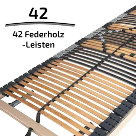 Matratzen Perfekt Lattenrost 42 Leisten Extra Stabil 140 x 200 cm