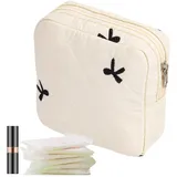 Aufbewahrungstasche Für Damenbinden, Tampontasche Damenbinde Organizer Mit Reißverschluss, Tampon Binden Aufbewahrung Tasche Perioden Tasche Für Mädchen Periodentasche14 X 5 X 14 Cm