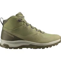 Salomon Outsnap Wp Wanderstiefel - Aloe / Stone Gray