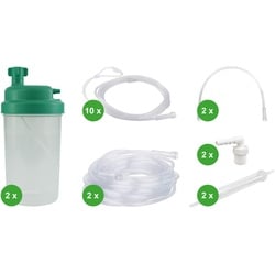 Sauerstoffzubehör-Set 4 mit Wasserfalle für Sauerstoffkonzentrator