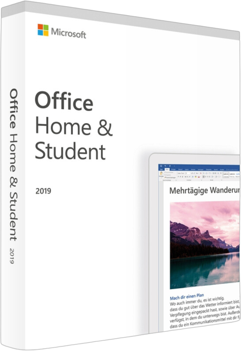Office 2019 Home and Student  ; Windows System