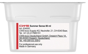 CWS Nachfüllduft für CWS Duftspender Paradise Air Bar, Neutralisiert WC-Gerüche und Schweiß, 80 ml - Kartusche, Summer Sense