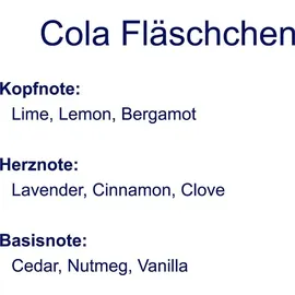 wonderwax Neon Duftriegel 6 Herzen Weiß Cola Fläschchen
