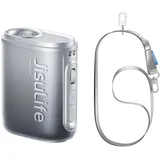 JISULIFE Nackenventilator, 100 Geschwindigkeiten, Mini-Tragbarer Hüftventilator, 16 Stunden, 4500mAh,LED für den Außenbereich, Reisen, Geschenke für Frauen und Männer-Schwarz