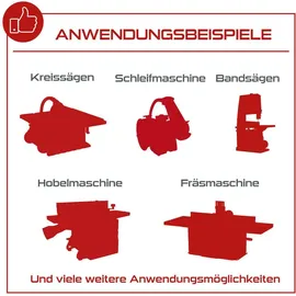 SCHEPPACH Absauganlage PX-AS-100 Practixx 1200W | 215 m3/h | 65L Behälter