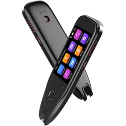Wörterbuch-Übersetzungs-Stiftscanner, Textscannen, Leseübersetzergerät, mehrsprachig schwarz