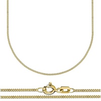 Firetti Goldkette »Schmuck Geschenk Gold 333 Panzerkette diamantiert, versch. Breiten«, 91664969-38 gelbgoldfarben