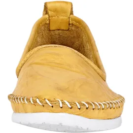 Andrea Conti Damen Slipper gelb, - weiß, Größe 41