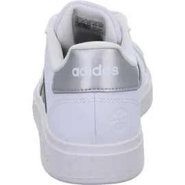 adidas Grand Court Lifestyle Tennis Lace-Up Kids Cloud White / Matte Silver / Matte Silver 35