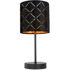 GLOBO Tischleuchte Schwarz