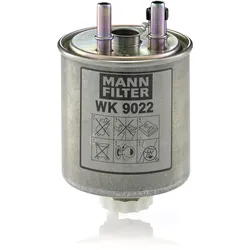 MANN-FILTER Kraftstofffilter  90mm für RENAULT 8200911875 8200911877 164001137R WK 9022