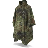normani Regenponcho Ripstop Regenponcho Derry Wasserdichtes Regencape - Wassersäule: 6.000 mm braun
