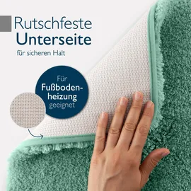 Beautissu BeauMare FL Mintgrün 100 x 60 cm