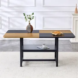 Okwish 90 x 76 x 160 cm braun/schwarz