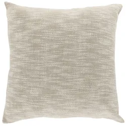 Chic Antique Baumwoll Kissenbezug mit Mustern, 45x45 cm, creme