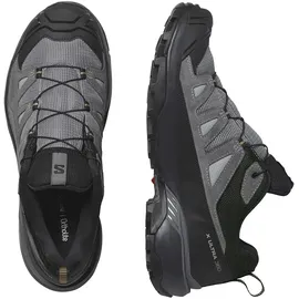 Salomon X Ultra 360 Leather GTX Herren Sharkskin/Castlerock/Kelp 42 2/3