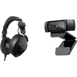 RØDE Microphones Logitech C920 HD Pro Webcam Full-HD 1080p 78° Sichtfeld, Autofokus