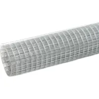 vidaXL Drahtzaun Verzinkter Stahl 25x1,5 m Silbern - Silber