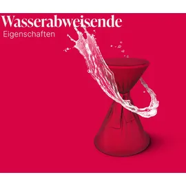 BestLivings Stehtischhusse Rot Ø 60 cm x 145 cm