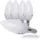 B.K.Licht LED Lampe E14 5W 3000K warmweiß 5 St.