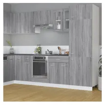 vidaXL Hängeschrank Holzwerkstoff 60x31x60 cm Grau