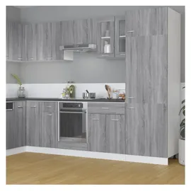 vidaXL Hängeschrank Holzwerkstoff 60x31x60 cm Grau