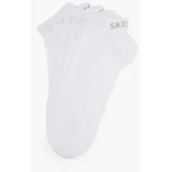 5er Pack Sneakersocken - Damen, Herren - weiß