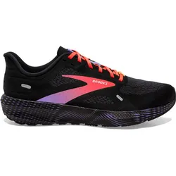 BROOKS Damen Laufschuhe Launch 9, Black/Coral/Purple, 37 1⁄2