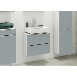 WELLTIME Waschbeckenunterschrank »Matera« Breite 60 cm, mit matten MDF-Fronten und Softclose-Funktion grün