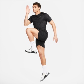 Nike Ready Nike Dri-FIT Kurzarm-Fitness-Oberteil für Herren - Schwarz, XXL