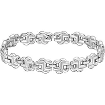Boss DOUBLE B STRAND Armband Edelstahl silber 1580740 Größe 17 cm
