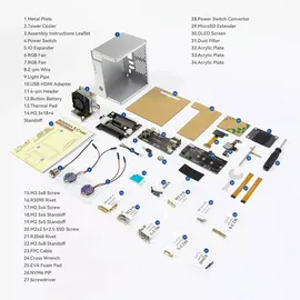 SunFounder Pironman 5 NVMe M.2 SSD