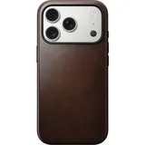 Nomad iPhone 17 Pro Leder Case rustikal braun