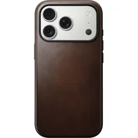 Nomad iPhone 17 Pro Leder Case rustikal braun