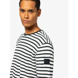 super.natural Solution Stripe Bio Crew Longsleeve (Größe L